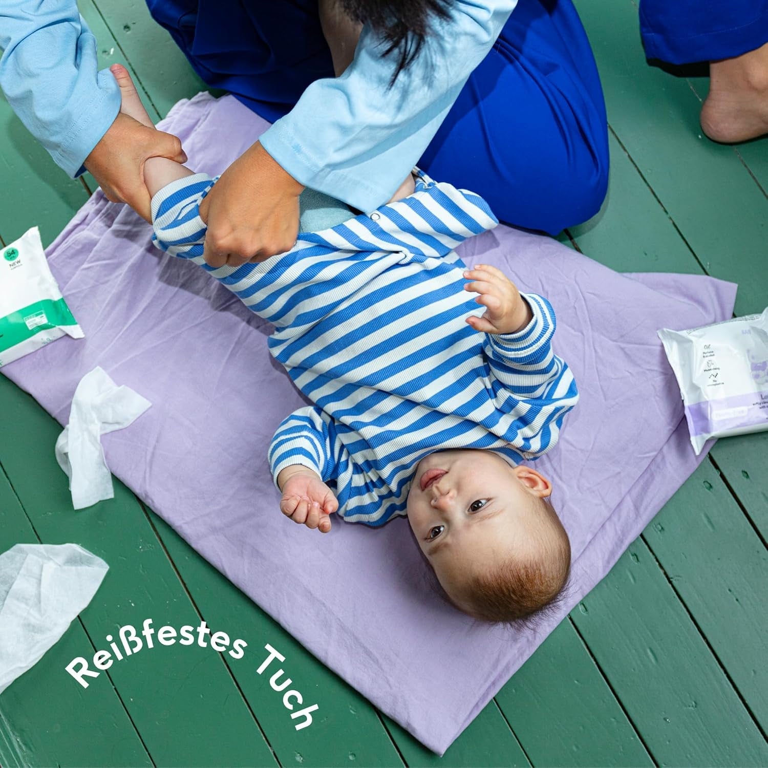 Naïf - Șervețele umede fără plastic - 864 bucăți (16 pachete a câte 54 de șervețele) - Îngrijire pentru fundulețul, corpul și fața bebelușului - 99% apă - 0% parfum și alcool