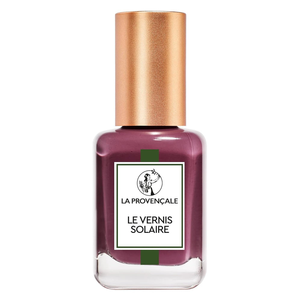Machiaj – Le Vernis Solaire – Oja de lungă durată – îmbogățită cu ulei de măsline organic AOP Provence – finisaj lucios – nuanță lavandă