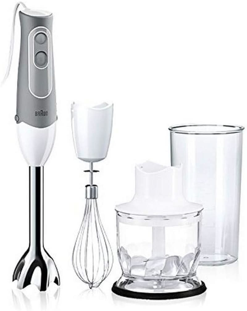 Braun Multiquick 5 MQ 525 Omelette Stabmixer (600 W, 0, 6L) Grau Bucatarie Naty Shop
