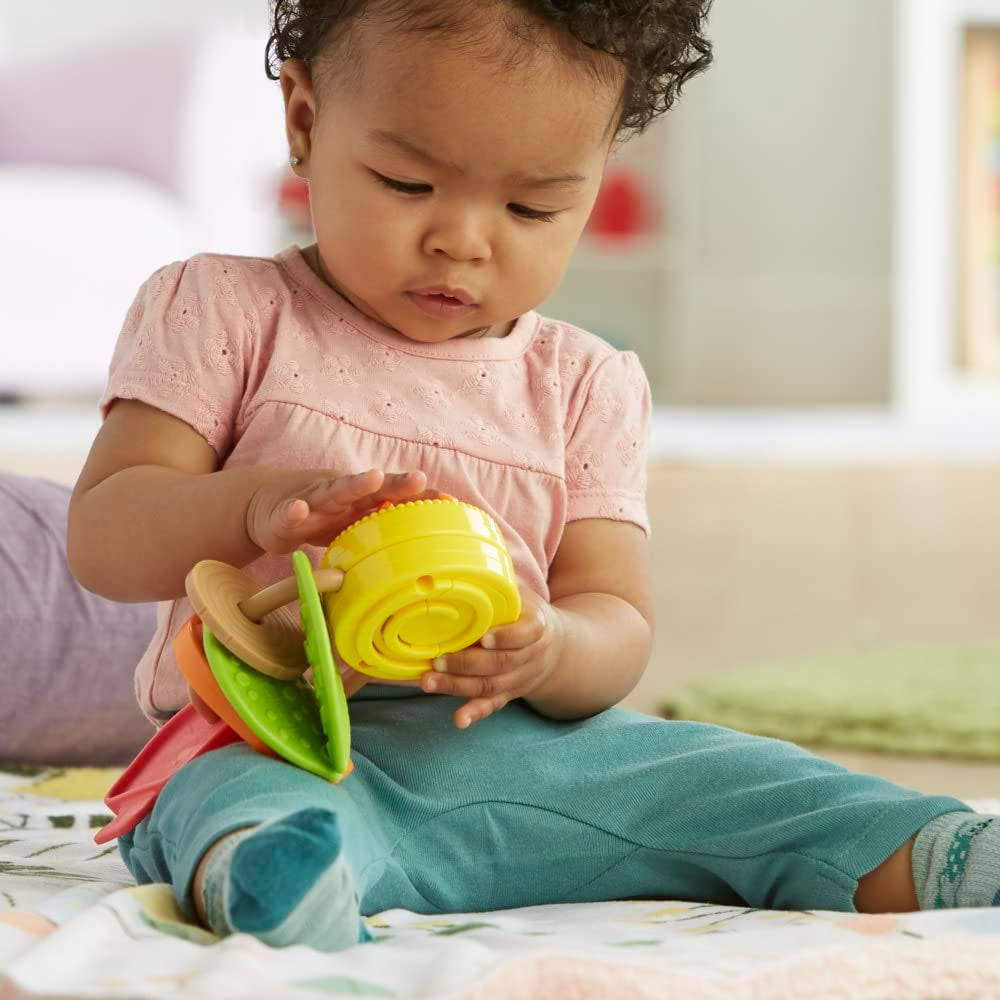 Playskool My first keys, jucărie senzorială cu structuri și sunete pentru bebeluși de la 3 luni (Amazon Exclusive) Jucarii Bebe Naty Shop