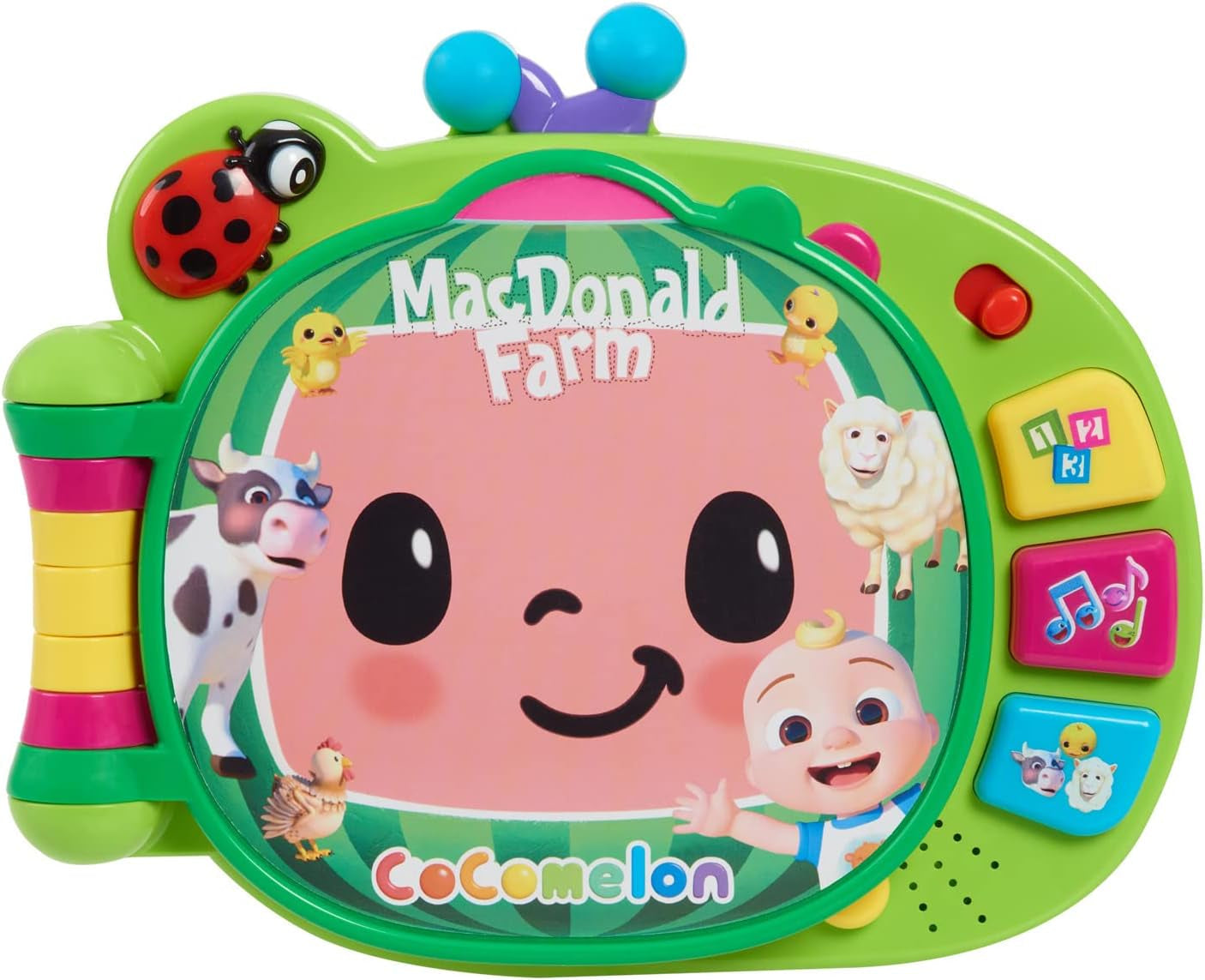 CoComelon , carte de învățare J.J, funcții de învățare și electronice, jucărie pentru copii de la 18 luni, CCM10 (versiune franceză) Jucarii Bebe Naty Shop