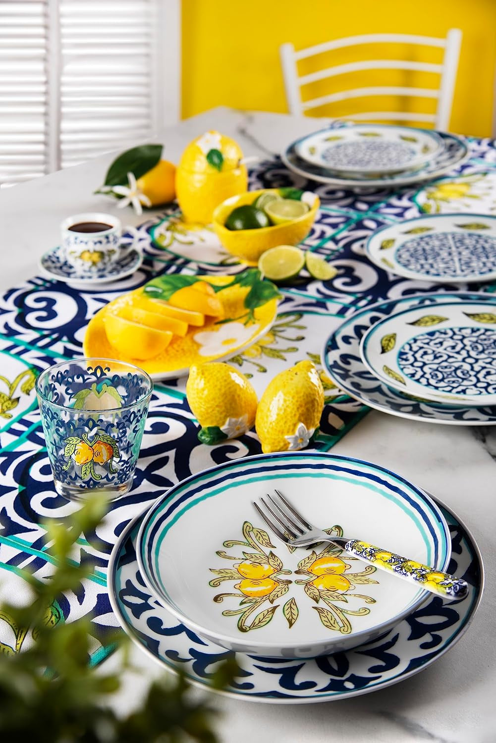 Set de veselă Excelsa Amalfi, 18 piese, porțelan