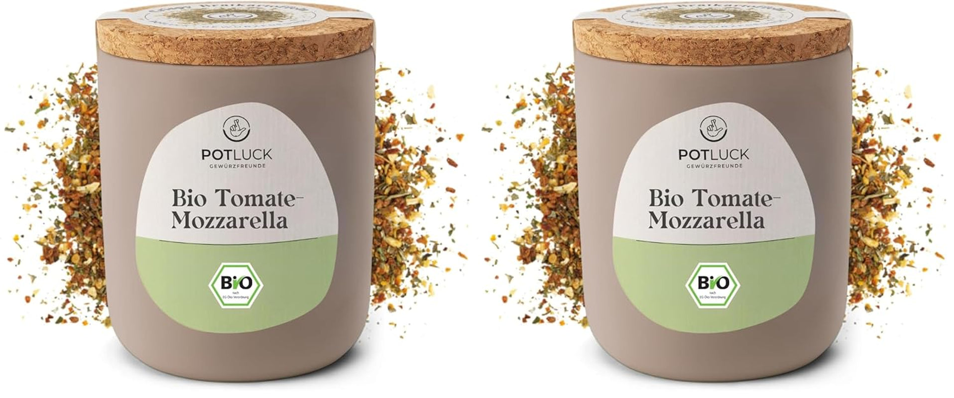 Potluck | Bio Sizilianisches Zitronensalz | Gewürzsalz für Fisch, Meeresfrüchte, Gemüse, Salate und Dressings | 140g im Keramiktopf
