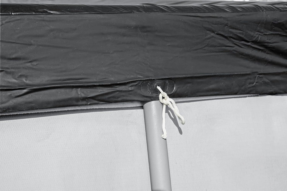 Prelată Bestway PVC 396 x 185 cm, neagră, dreptunghiulară