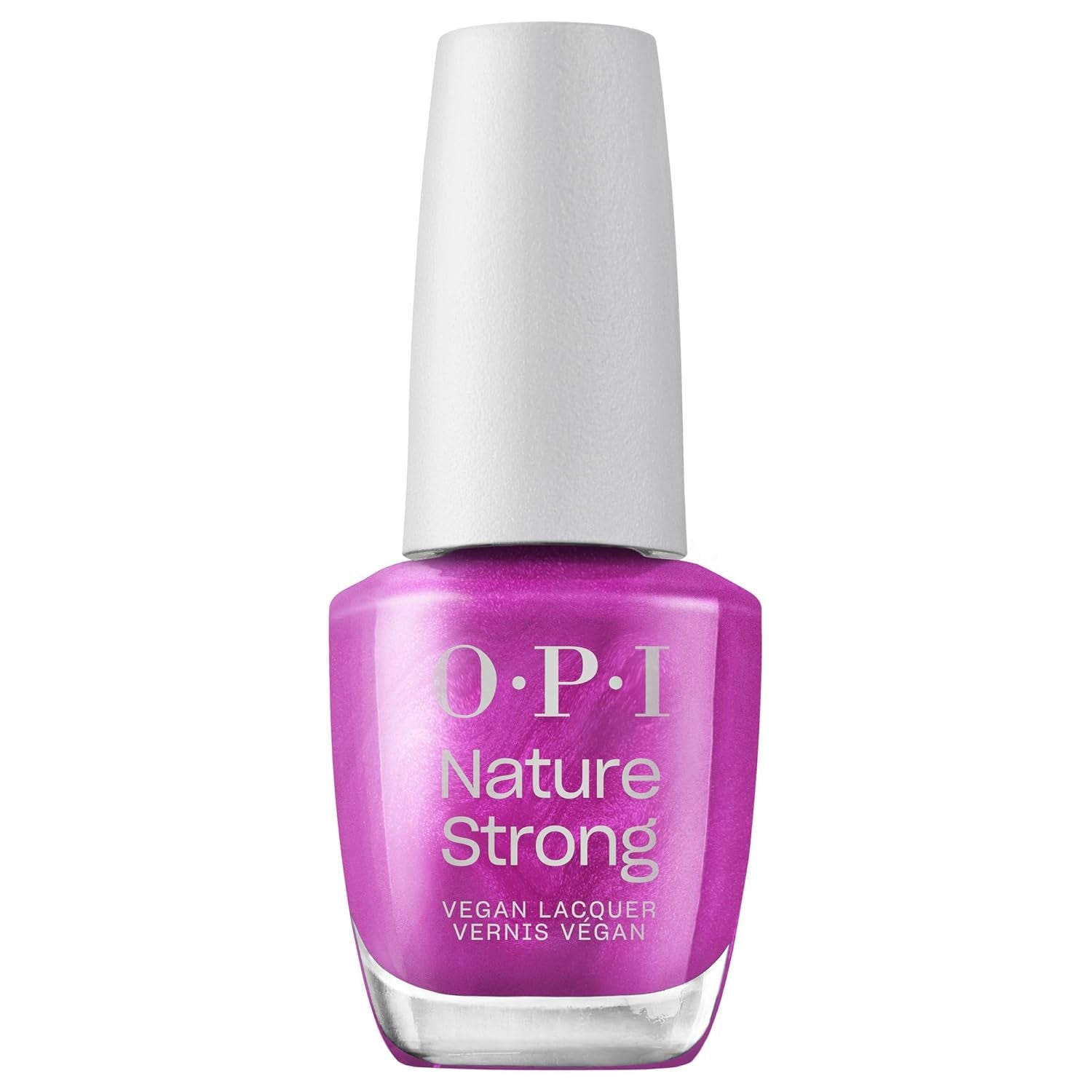 OPI Nature Bright Glitter & Shimmer – ojă de lungă durată cu o formulă vegană, inovatoare, care conține ingrediente naturale – pentru unghii strălucitoare