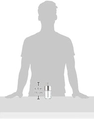WMF Barista Zahăr Shaker 240g, Sticlă, Dozator de Zahăr, Oțel Inoxidabil Lustruit Cromargan, Ideal pentru Zahăr Alb/Brun, Cacao sau și ca Shaker pentru Mirodenii