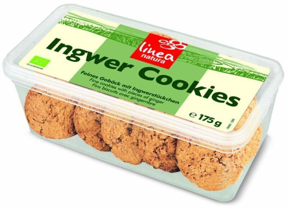 Fursecuri cu ghimbir bio, pachet de 6 (6 x 175 g)