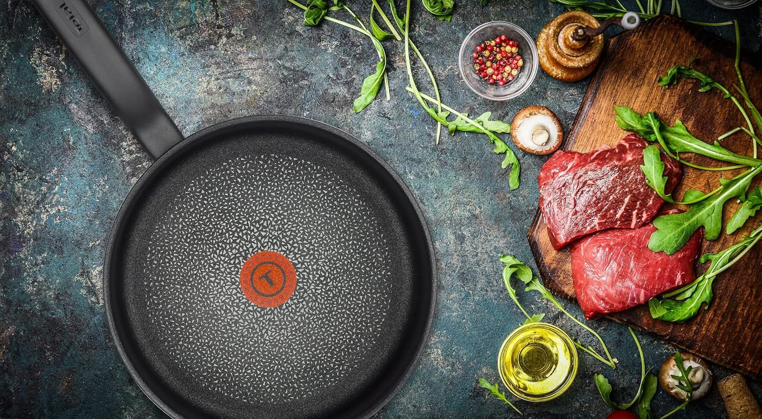 Tefal Hard Titanium Essential, nu este potrivită pentru inducție Oale si Tigai Naty Shop