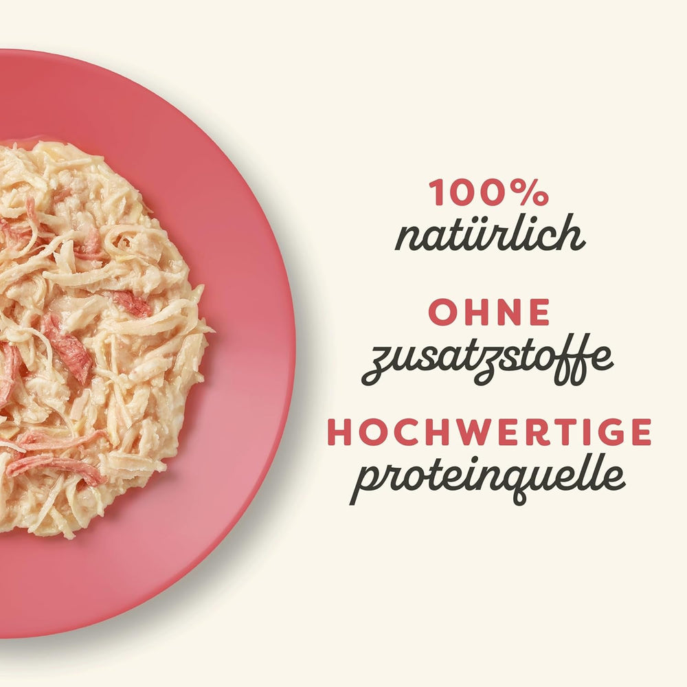 Applaws Premium Natural Hrană Umedă pentru Pisici, Pui cu Rață în Supă, Conservă 70g (24x70g)