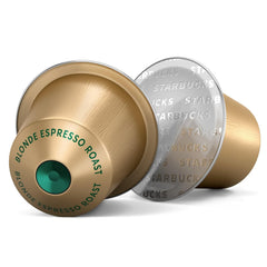STARBUCKS Blonde Espresso Roast by Nespresso, Helle Röstung, Kaffeekapseln 10 x 10 (100 Kapseln)