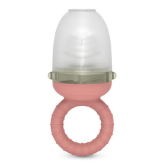 Ronțăitorul Suavinex pentru bebeluși, protecție anti-sufocare, calitate alimentară, silicon, cu capac, ușor de curățat, potrivit pentru mașina de spălat vase și congelator, calmează gingiile, de la 6 luni, roz
