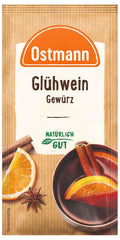 Ostmann Gewürze – Glühwein-Gewürz, Gewürzmischung für Glühwein, Punsch, Feuerzangenbowle & Kinderpunsch, ideal für die Winter- und Weihnachtszeit, vegan, 12 g (1er Pack)