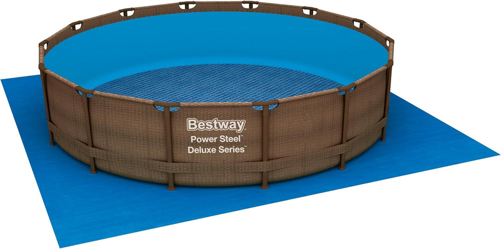 Folie de sol Bestway PE 488 x 488 cm, albastră, pătrată
