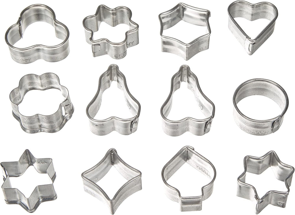 Set de forme pentru biscuiți Zenker 7733, 12 piese, patiserie