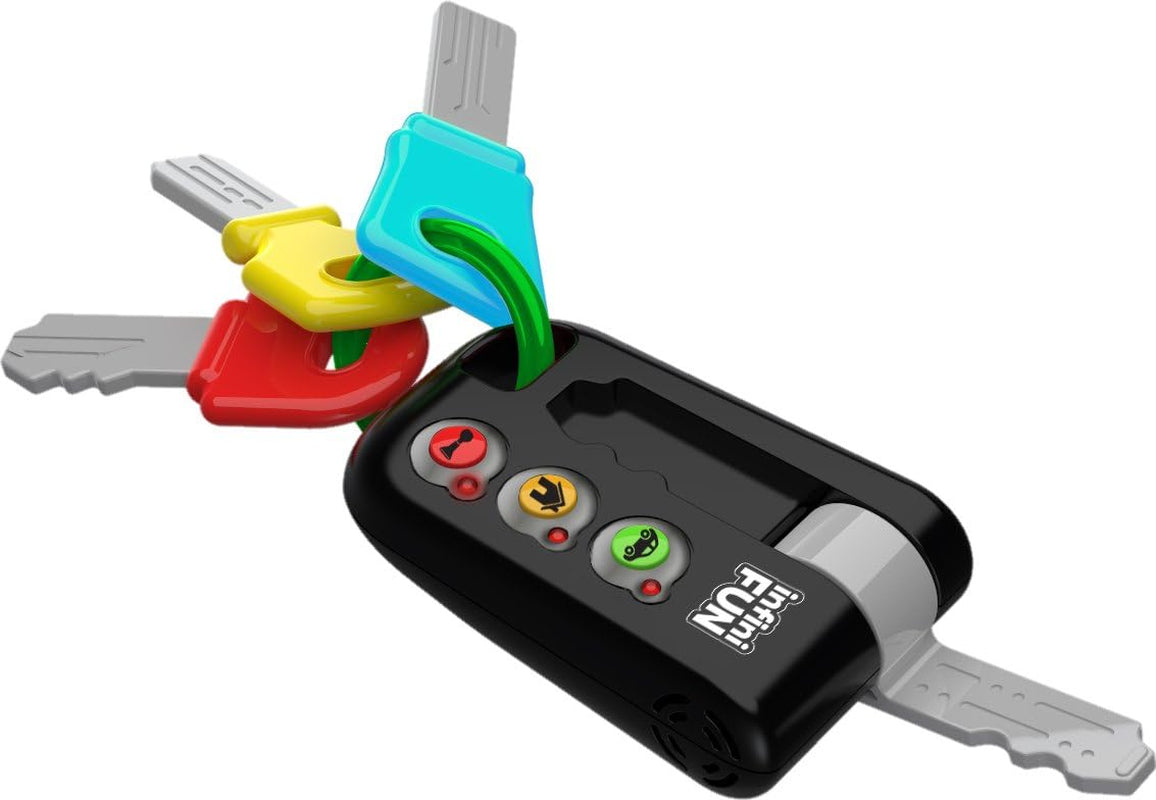 My Duo High-Tech Phone + Key - Un telefon și o cheie foarte realiste. - Jucărie pentru proiecte de învățare multiple de la 12 luni Jucarii Bebe Naty Shop