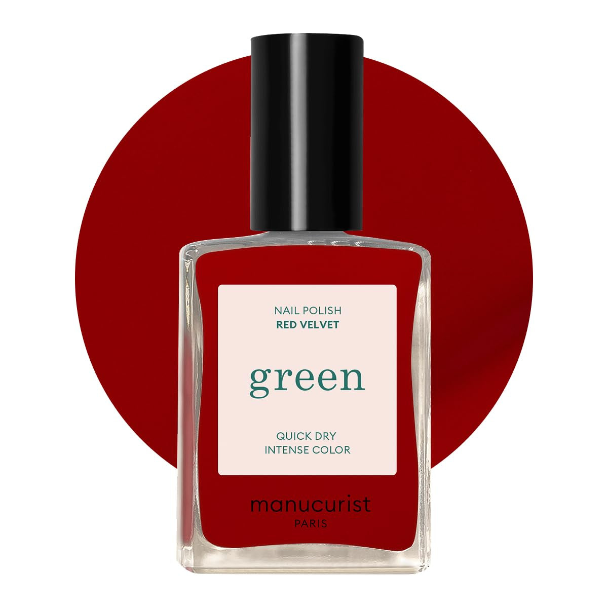 Manucurist Green - Oja Rosy Beige Shell Beige - Oja cu Uscare Rapidă - DIY Nails - Vegană 12-Free - Pe Bază de Plante - Oja - Fabricată în Franța