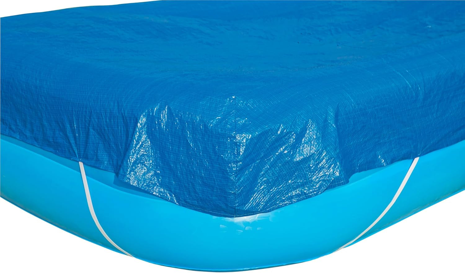 Prelată Bestway PE pentru piscine familiale 340 x 230 cm, albastră, dreptunghiulară