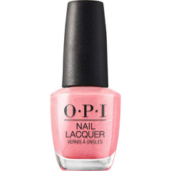 OPI Nail Lacquer Pink Shades – Oja cu uscare rapidă, rezistentă la ciobire și de lungă durată – durează până la 7 zile – cu pensulă ProWide extra-lată