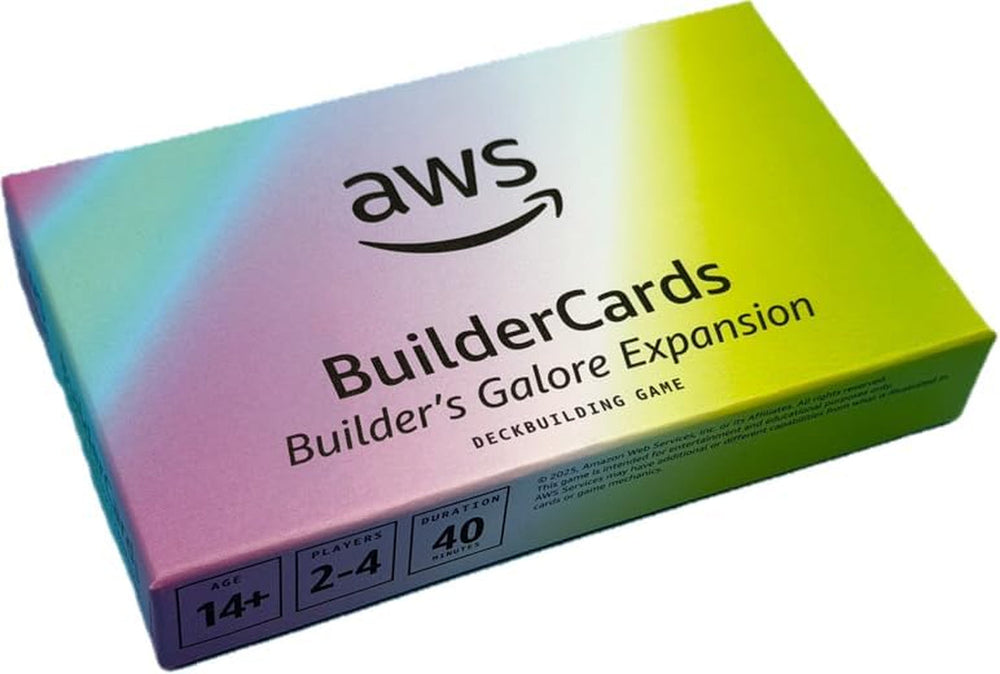 BuilderCards - Joc de cărți Cloud Architecture - Joc de bază (engleză), alb