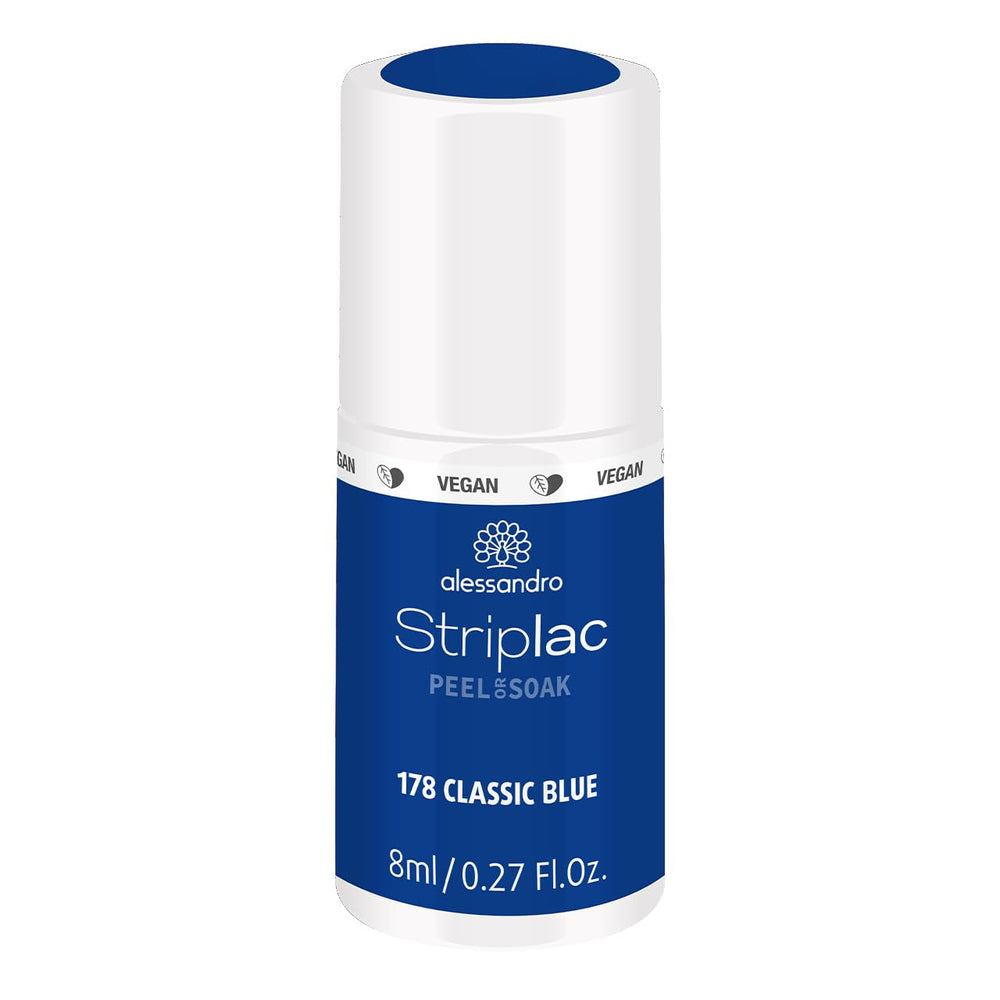 Oja UV alessandro Striplac Lavender Lemonade – Delicată și de lungă durată – Îndepărtare ușoară datorită tehnologiei de îndepărtare – Vegană și cruelty-free – 8 ml
