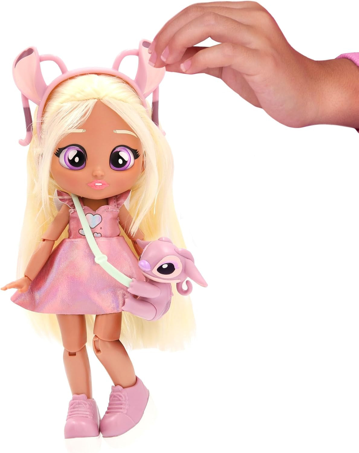 Disney Angel, BFF Fashion Doll im Angel-Outfit zum An- und Ausziehen, inklusive Styling-Accessoires, Spielzeug und Geschenk für Kinder ab 3 Jahren