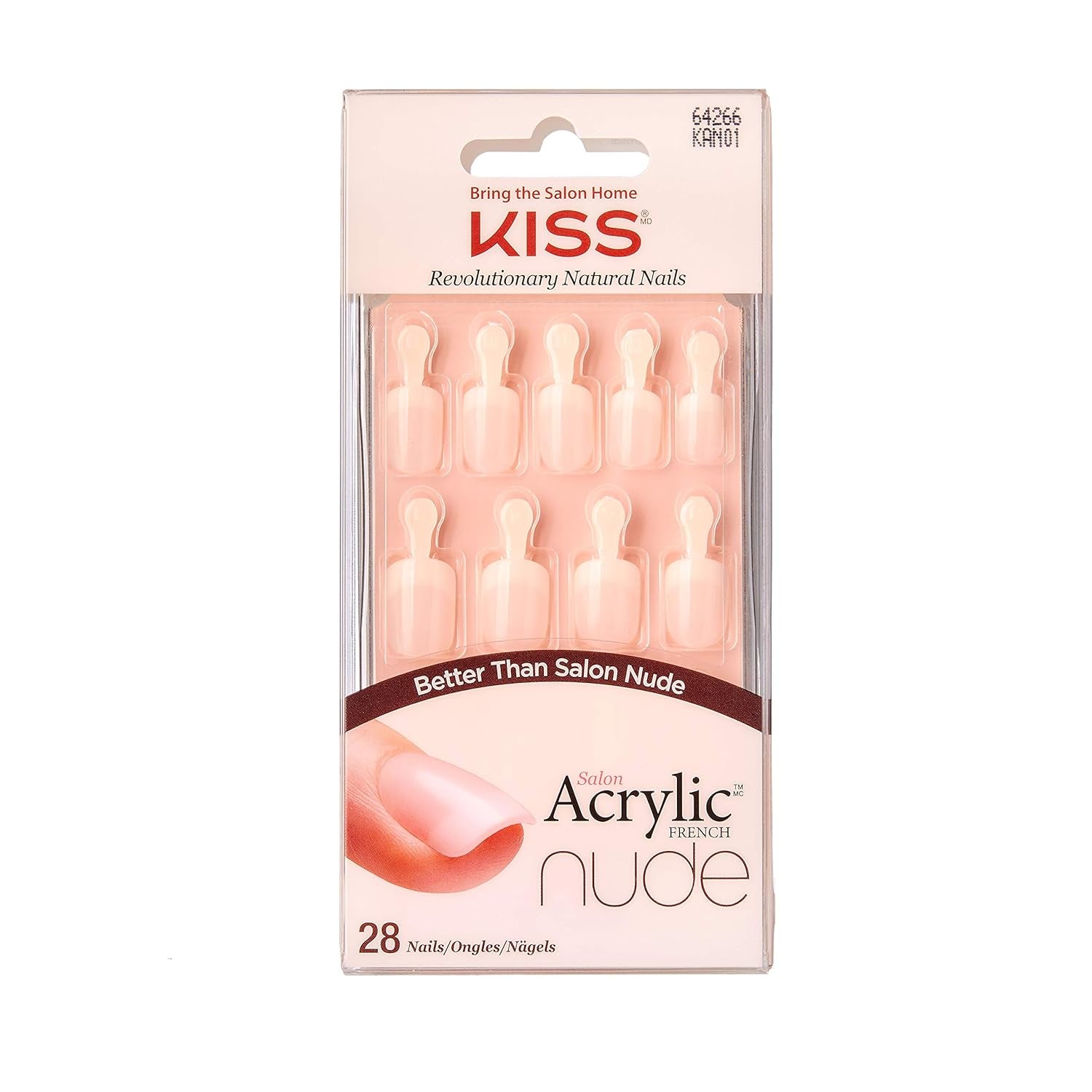 Kiss Nude Nails Cashmere & Nude Nails Unghii uimitoare
