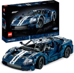 LEGO 42154 Technic Ford GT 2022 Auto-Modellbausatz für Erwachsene, Supercar im Maßstab 1:12 mit authentischen Merkmalen, fortschrittliches Sammlerset
