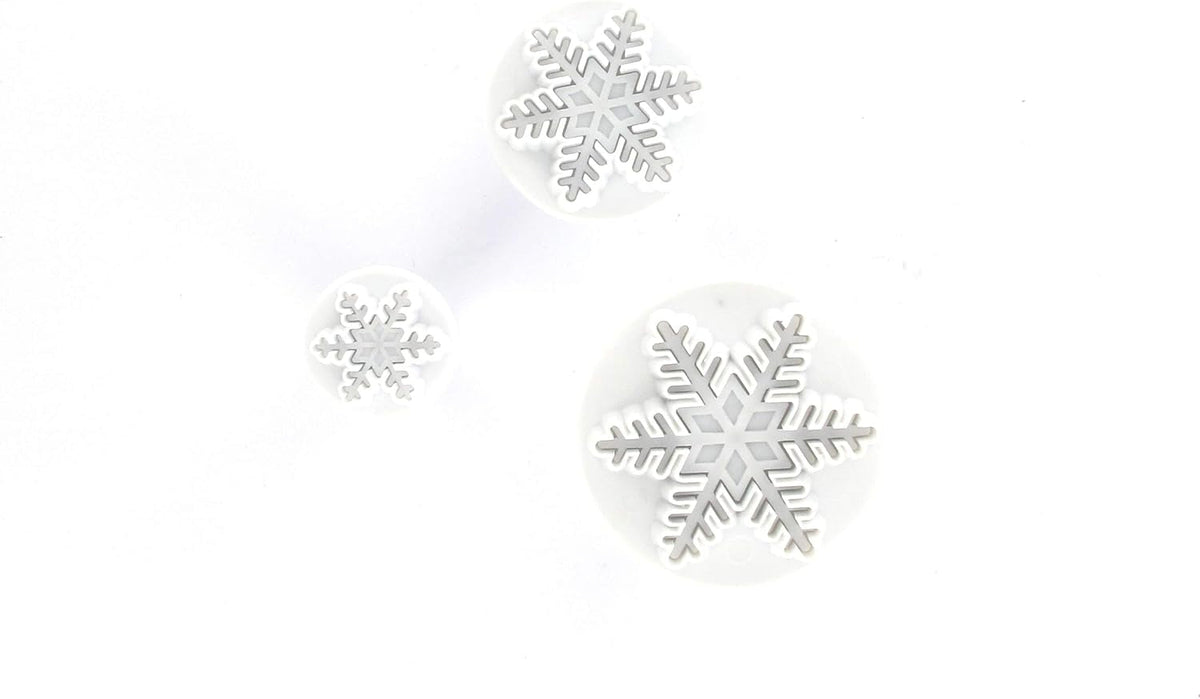Forme de biscuiți Zenker 43076 cu fulgi de zăpadă 3,5 x 7 cm