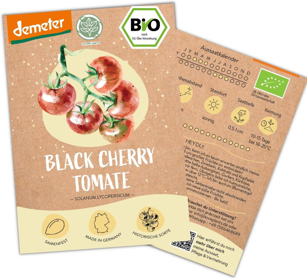 Semințe de castraveți mini mexicani organici, 10 semințe de castraveți gustare, rată mare de germinare, certificate Demeter și polenizate deschis | Semințe de legume de la LOVEPLANTS, pentru balcon, grădină, strat înălțat – Soiuri de legume Heirloom