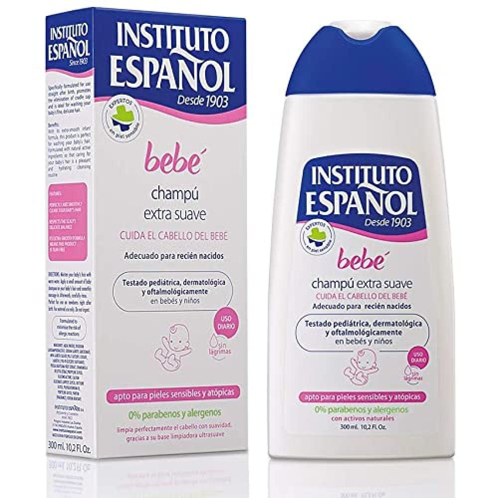 Champu Extra Suave Linea Bebe - 300 Ml. Copii - Baie si Skincare Naty Shop 6 bucăți (1 pachet) Aloe Vera