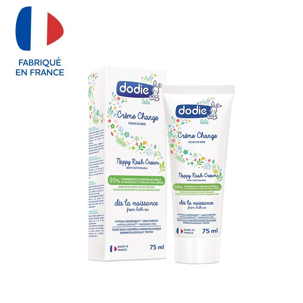 Cremă de schimb, fără parfum, de la naștere, 75 ml Copii - Baie si Skincare Naty Shop