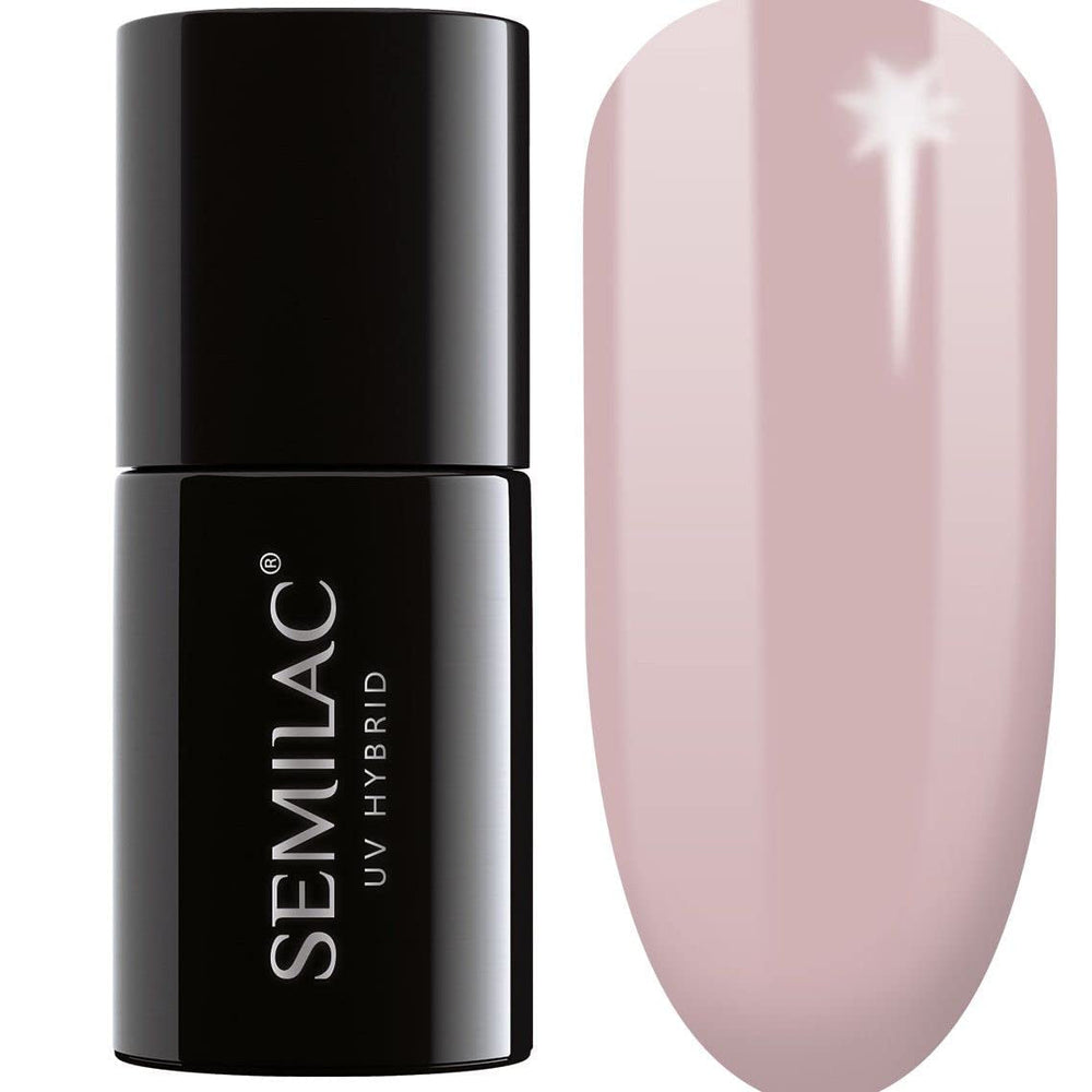 Semilac UV Nagellack Hybrid 404 Black Beans Muffin 7ml Kollektion Tastes of Fall