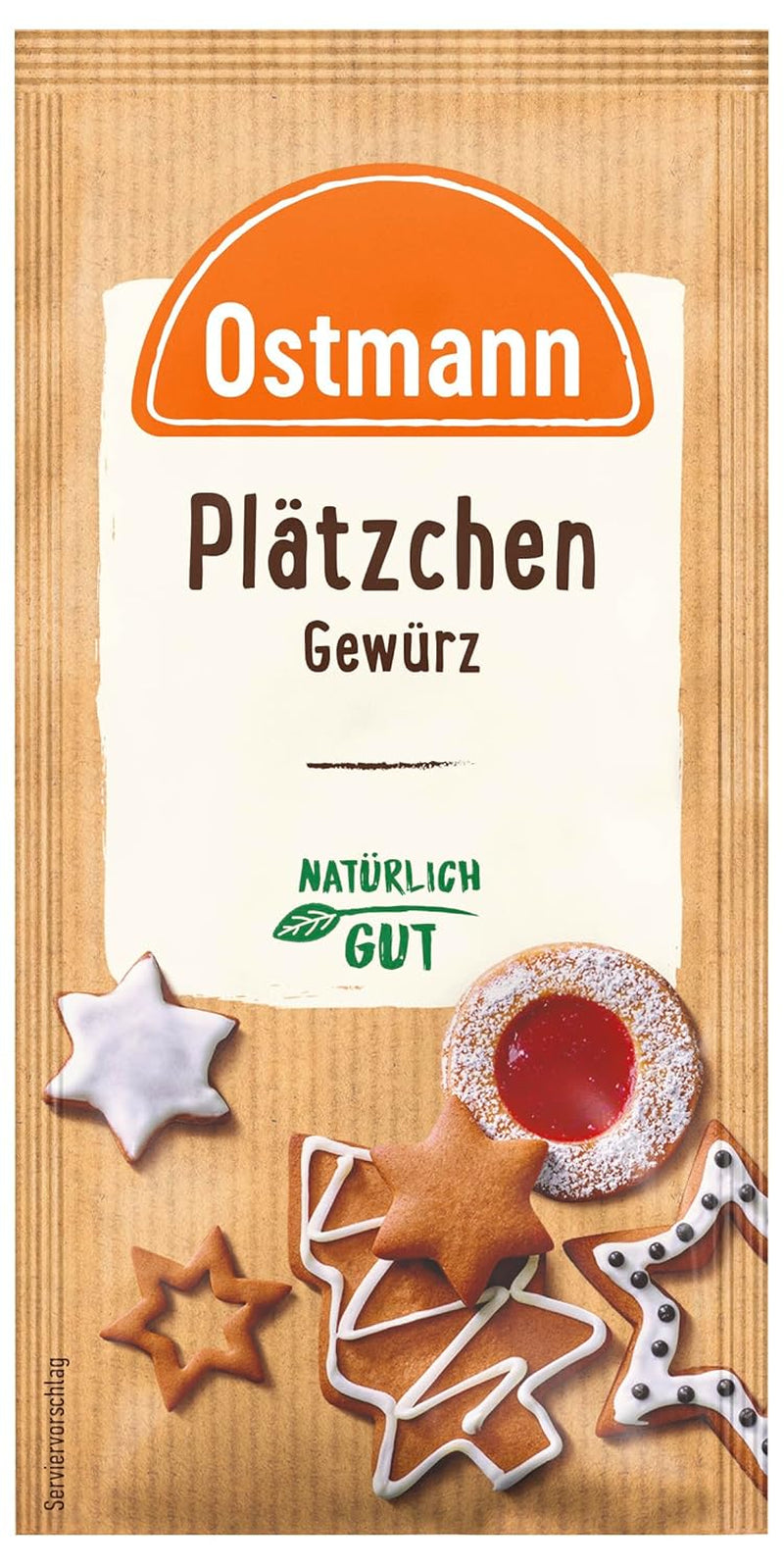 Ostmann Gewürze – Glühwein-Gewürz, Gewürzmischung für Glühwein, Punsch, Feuerzangenbowle & Kinderpunsch, ideal für die Winter- und Weihnachtszeit, vegan, 12 g (1er Pack)