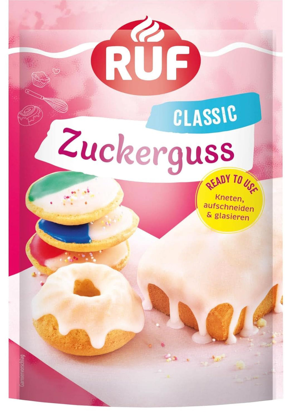 RUF Caramel Icing, 150 grame Sprinkles Naty Shop Ciocolata Alba