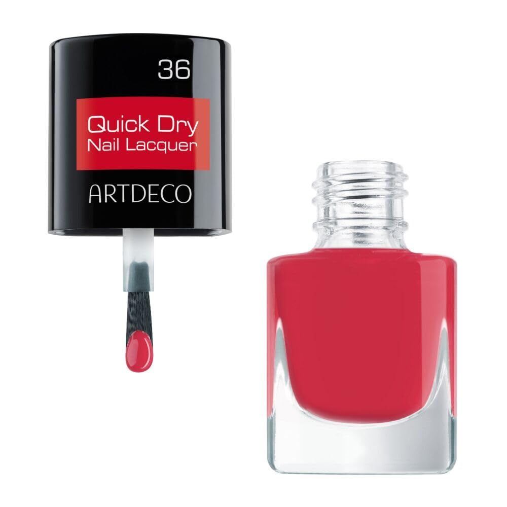 ARTDECO Lac de unghii cu uscare rapidă, ediție mini – Oja cu uscare rapidă cu extract de alge spirulină – 1 x 5 ml