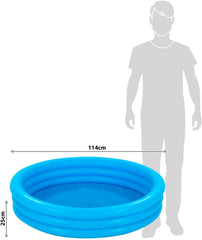 Intex 59416NP - Piscină gonflabilă Crystal Blue, vinil, multicoloră, 114x25 cm