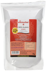 Erythritol, 1Er Pack (1 X 1 Kg) 1000 Gramm Indulcitori Naty Shop Single