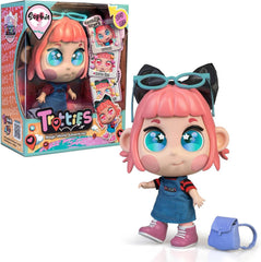 Sophie mit Emoti-Augen, Mehrfarbig, Reisepuppen aus der Zeichentrickserie, mit über 10 Accessoires, Geschenk für Mädchen und Jungen ab 3 Jahren
