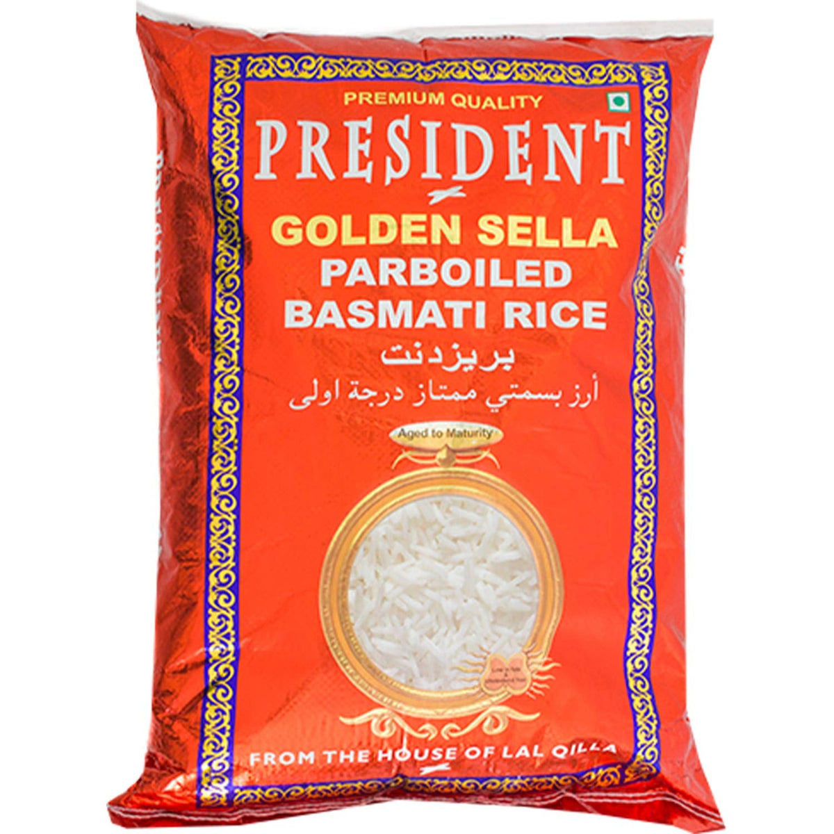 PRESIDENT - Orez Basmati Golden Sella, pachet de 20 (1 x 20 kg)
