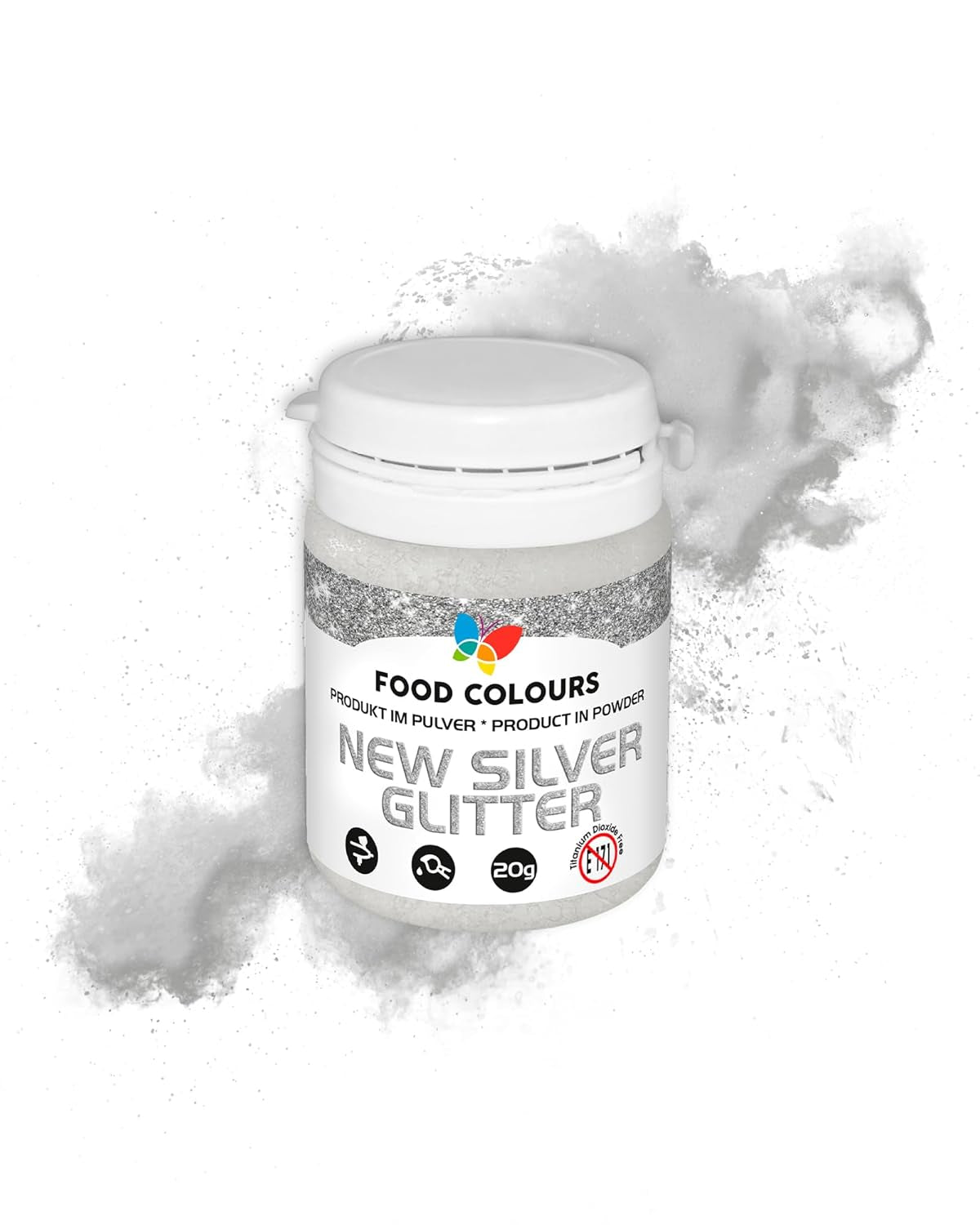 Coloranți alimentari Pudră de colorant alimentar cu efect metalic, Colorant comestibil ORIGINAL GOLD 20G – Ideal pentru decorarea prăjiturilor, tartelor, pastelor de zahăr, fursecurilor și băuturilor.