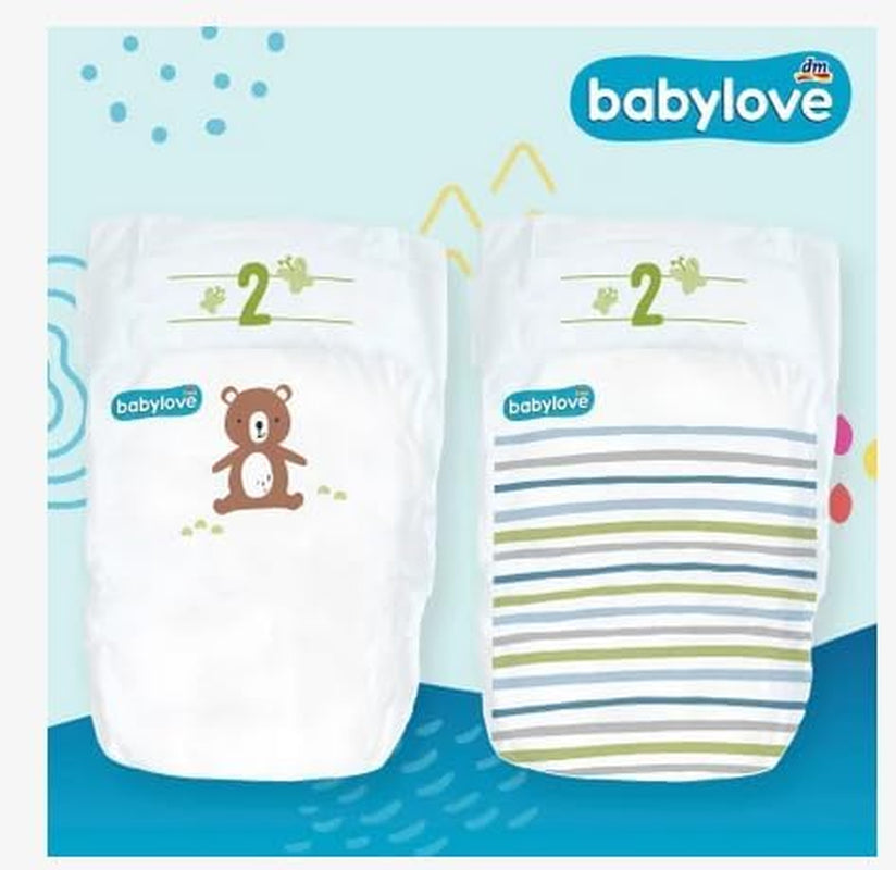 Scutece premium mărimea 2, mini, 3-6 kg, 42 bucăți