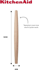 Sucitor conic din lemn de arțar, 51 cm, cu mânecă