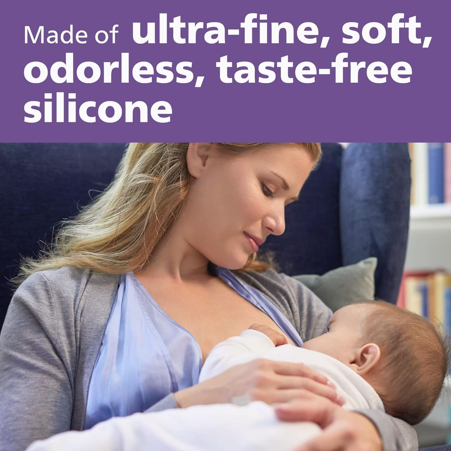 Philips Avent SCF153/03 Protecție mamelon, Cu cutie de depozitare, Mediu, 2 bucăți Accesorii Hrana si Alaptare Bebe Naty Shop