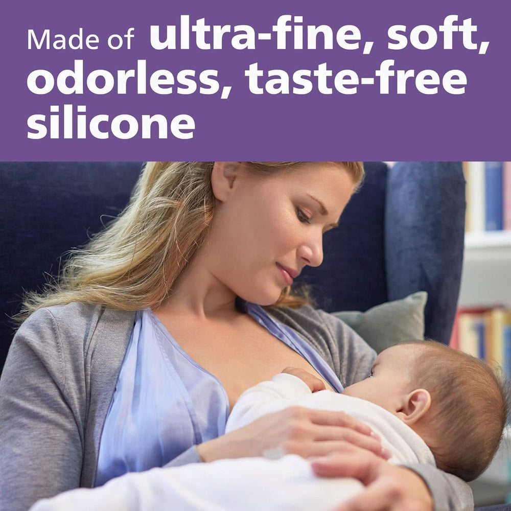 Philips Avent SCF153/03 Protecție mamelon, Cu cutie de depozitare, Mediu, 2 bucăți Accesorii Hrana si Alaptare Bebe Naty Shop