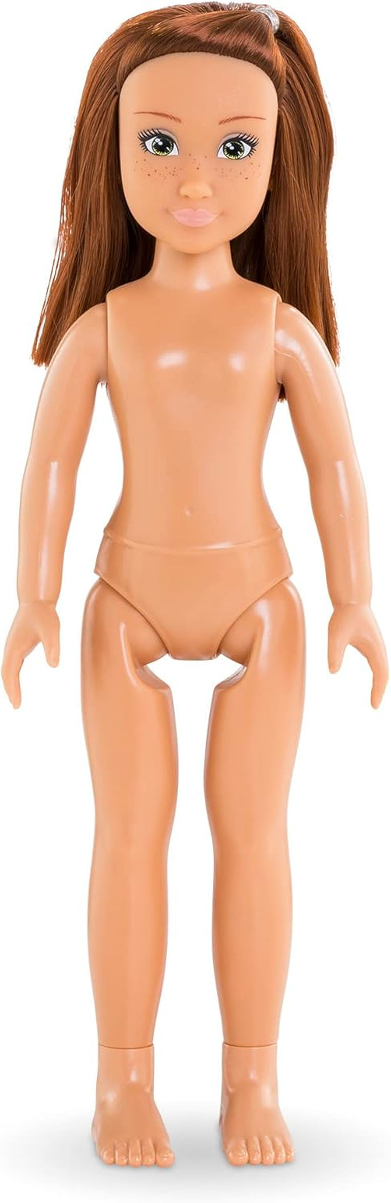 Corolle Girls Zoe Beach Set, Ankleidepuppe im süßen Beach Outfit und 5 Teile, Vanilleduft, 28cm, ab 4 Jahre