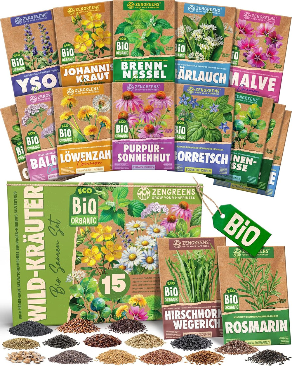 Semințe de roșii organice într-un set de 10 - 10 semințe de roșii pentru cultivare ușoară în grădină, balcon sau strat înălțat - semințe de plante - răsaduri