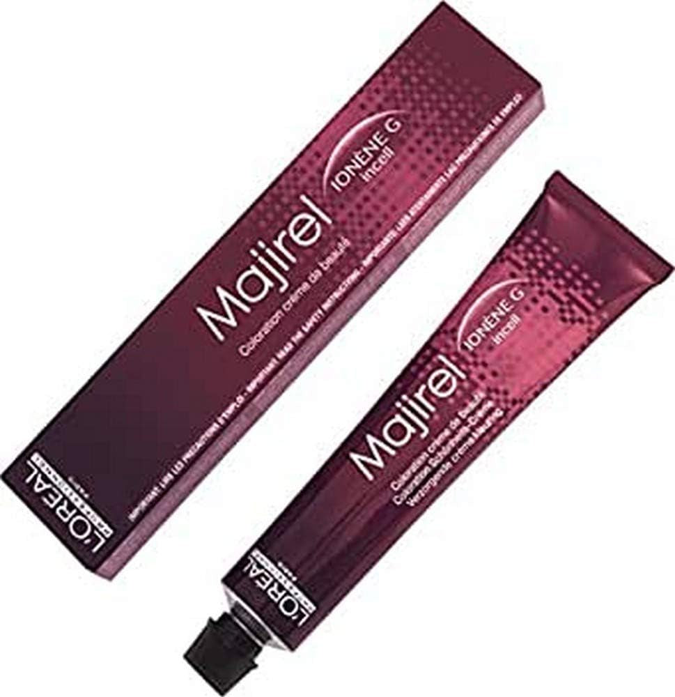 L'Oréal Professionnel Majirel 7 blond mediu, 50 ml Vopsea pentru par Naty Shop 5.6 Maro deschis Roșu