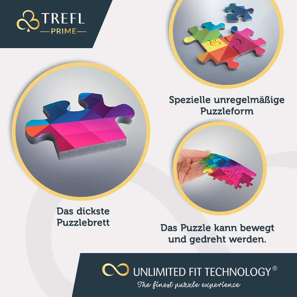 UFT Puzzle 13500 - Călătoria de mii de mile, călătoria de mii de mile Puzzle Naty Shop