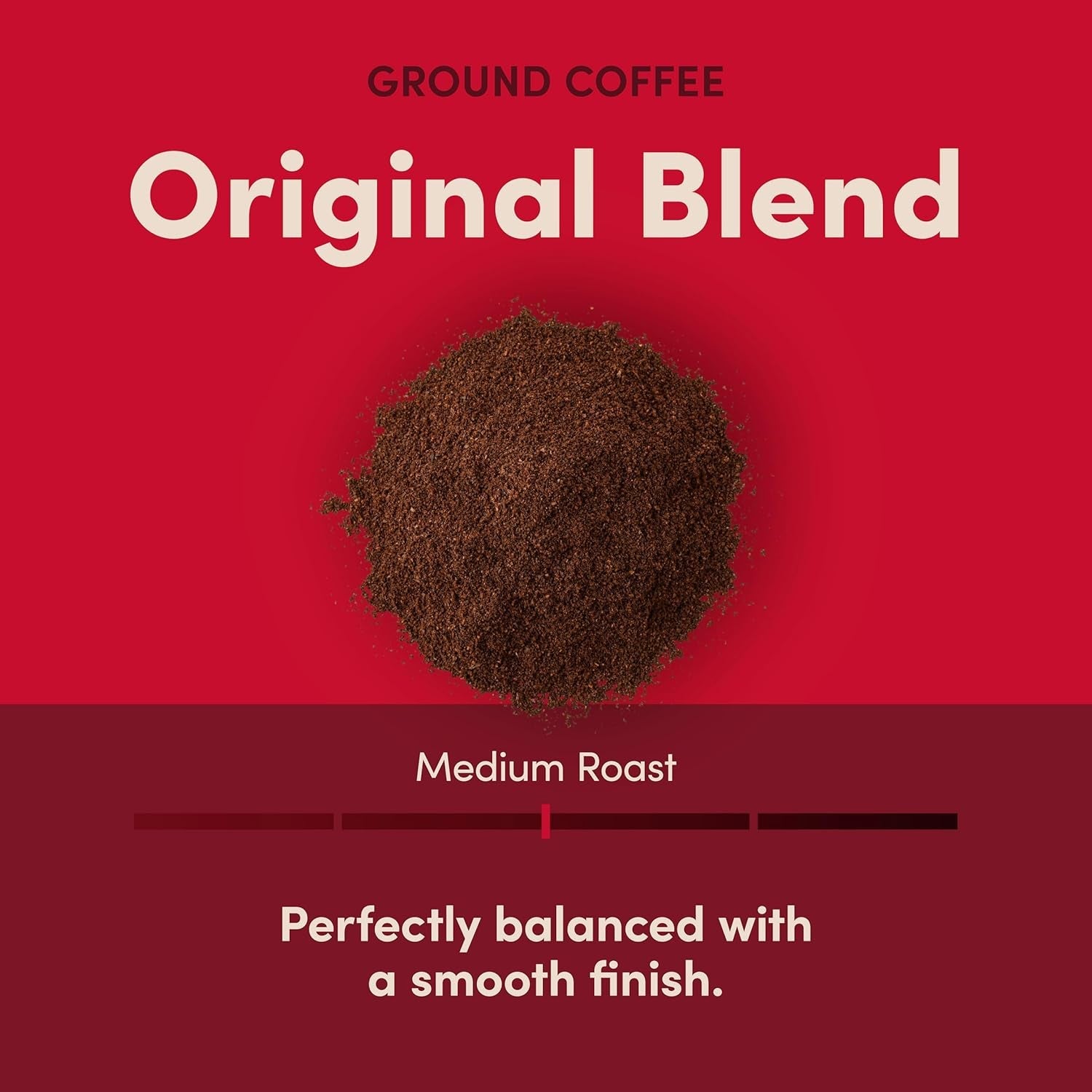 Cafea măcinată Tim Horton's 100% Arabica, prăjire medie, amestec original, 340 g