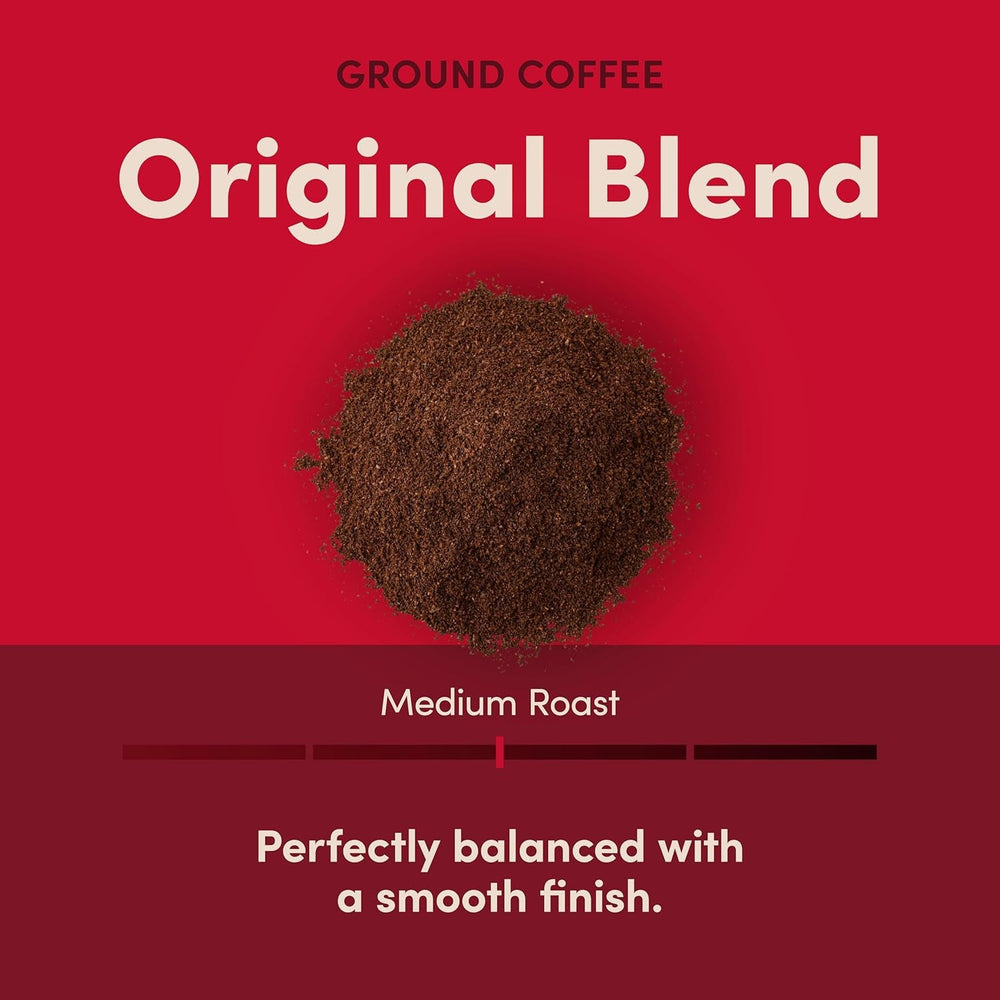 Cafea măcinată Tim Horton's 100% Arabica, prăjire medie, amestec original, 340 g